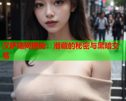 汉萨暗网揭秘：潜藏的秘密与黑暗交易