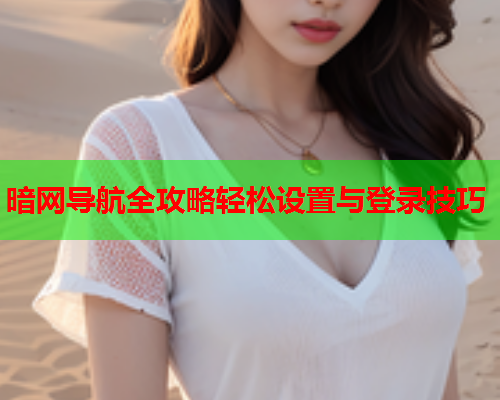 暗网导航全攻略轻松设置与登录技巧