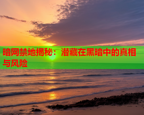 暗网禁地揭秘：潜藏在黑暗中的真相与风险