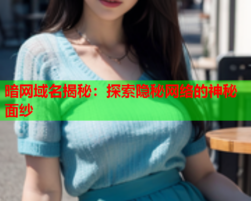 暗网域名揭秘：探索隐秘网络的神秘面纱