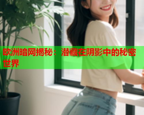 欧洲暗网揭秘：潜藏在阴影中的秘密世界