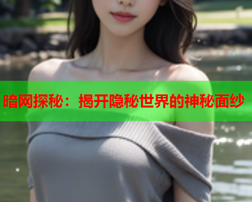 暗网探秘：揭开隐秘世界的神秘面纱