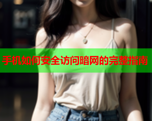 手机如何安全访问暗网的完整指南